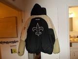 New Orleans Saints STARTER Jacket - X Large Size....with hood......