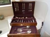 USA "Royal Danish" International STERLING Silver in wooden chest - 55 pieces - ELEGANT Set!!!!!