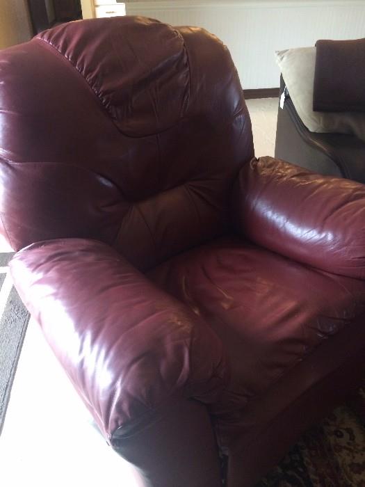 One of two recliners