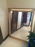 Large wall mirror