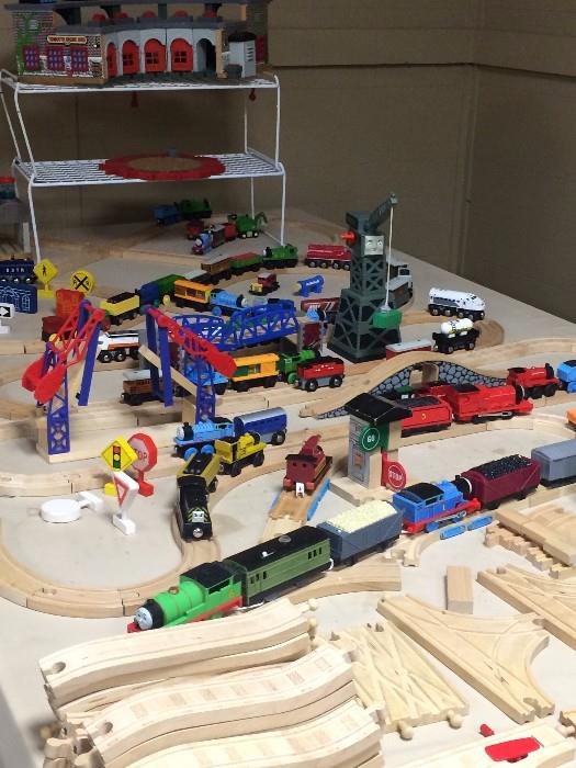 Huge variety of trains and tracks