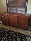 Twelve drawer Mid-Century dresser