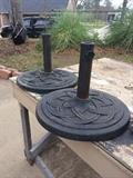2 umbrella holders