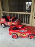 2 small children's vehicles 