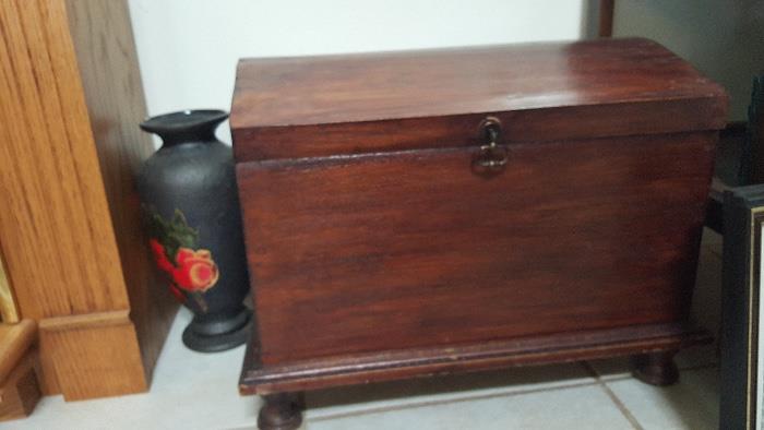 small hand-made chest