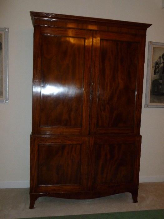 RARE Linen Press..This piece was exhibited at the St. Louis Art Museum. They have valued this at $40,000. It's fabulous!!