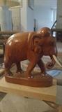 Wood Carved Elephant
