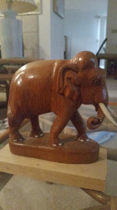 Wood Carved Elephant