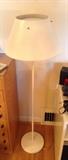 We found found this languishing in a corner of the basement:  Hans-Agne Jakobsson floor lamp (Sweden) - with original label inside metal shade.