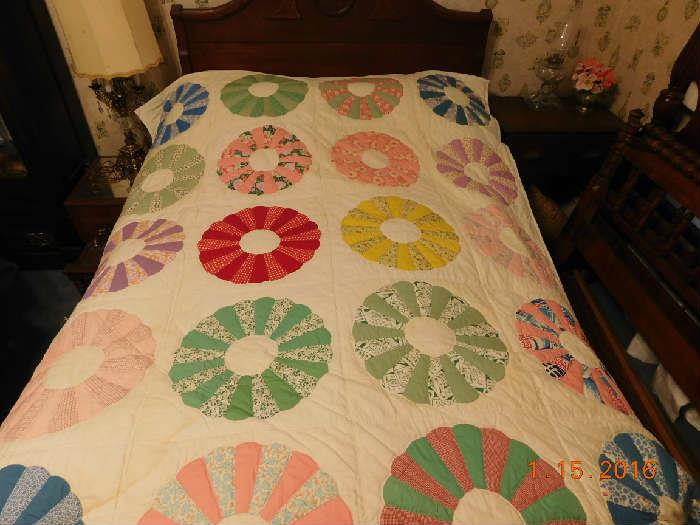 Great old handmade quilts