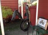 Vintage Tire Horse Swing