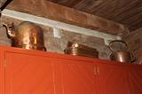 Antique Copper Kettles, Tea Pots and Bread Trays