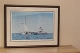 The Kathryn 
David Turnbaugh
200/475 Signed 
30x40  Framed at Annapolis Marine Art Gallery