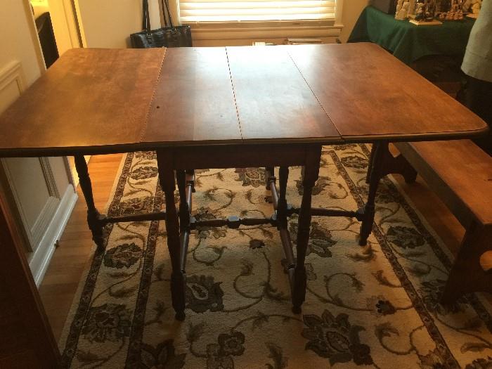 $200 Antique 6 leg table