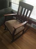 $125  Wood Slat Rocker