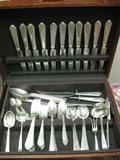 Sterling Silver Lunt or Treasure "William and Mary" Flatware Service