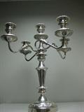 Candelabrum, silver Plate
