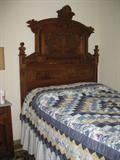 Eastlake Cottage Type Bed with Panel Head Board