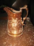 Bennington Type Relief Jug