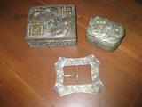Silver Boxes and Sterling Buckle