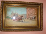 Painting Signed A. Douglas - Hamilton