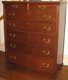 Tall Chest, Colonial Revival, Full of Good Stuff - soon to be discovered!