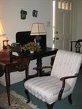 Large Collection of Accessories, Lamps, plus Pembroke Tables, Game Table, Upholstered Chairs, and more!