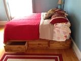 Storage Platform Bed