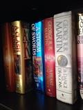 RR Martin Autographed First Edition Books, Game of Thrones Author 
