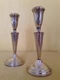 Art Deco Sterling Candlesticks