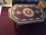 mosaic marquetry table