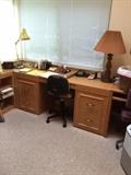 Desk as part of a Murphy Bed set up.  The original Murphybed