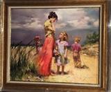 Large Pino Giclee on Canvas - Hand Signed by Artist - Comes With Certificate of Authentication.