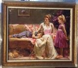 Large Pino Giclee on Canvas - Hand Signed by Artist - Comes With Certificate of Authentication.