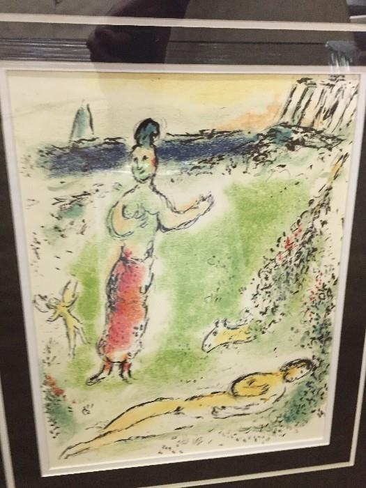 Chagall Litho