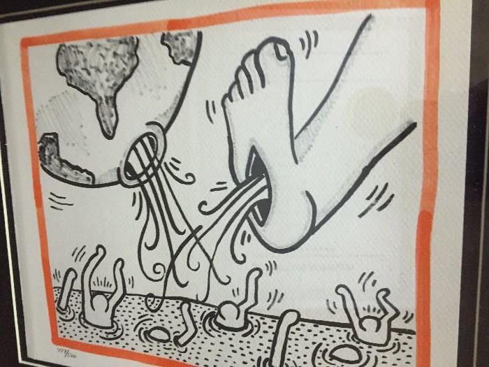 Keith Haring - Litho - Limited Edition of 500
