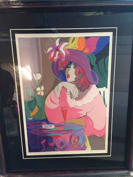 Issaic Maimon Litho - hand signed and numbered by artist