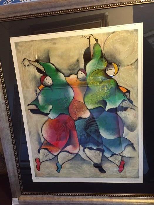 Schluss Serigraph - Signed and numbered by artist