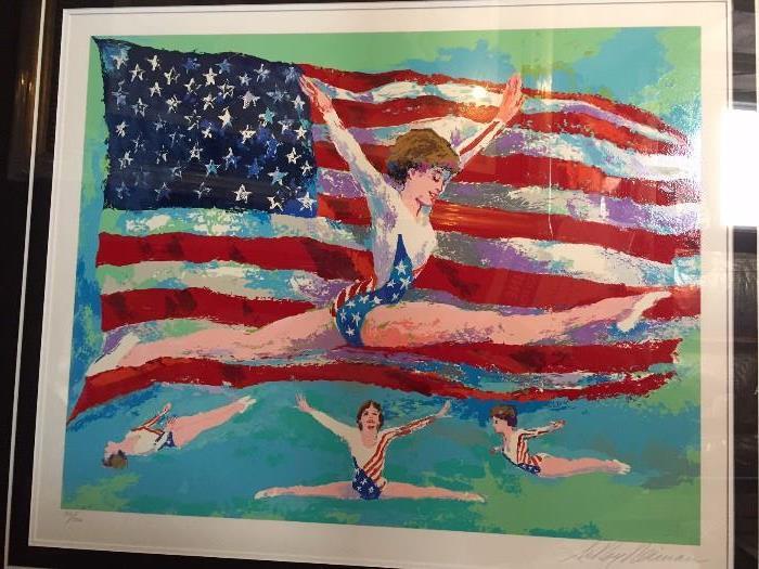 Leroy Neiman Serigraph - hand signed and numbered by artist