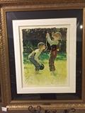 Norman Rockwell - Hand Signed and Numbered by artist - Litho