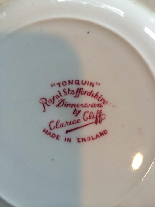 Royal Staffordshire "Tonquin" dinnerware