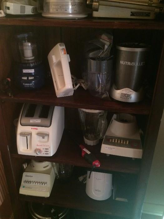 Many small appliances