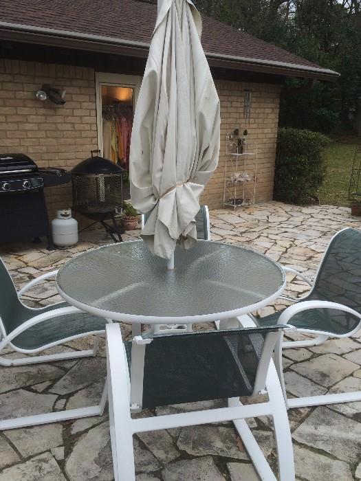 Patio table & chairs