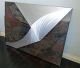 Laddie John Dill wall sculpture