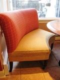 bench seat from round table