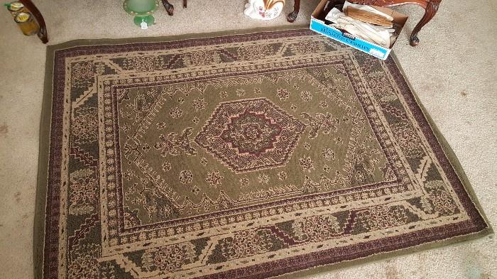 Area rug.....67" x 43"
