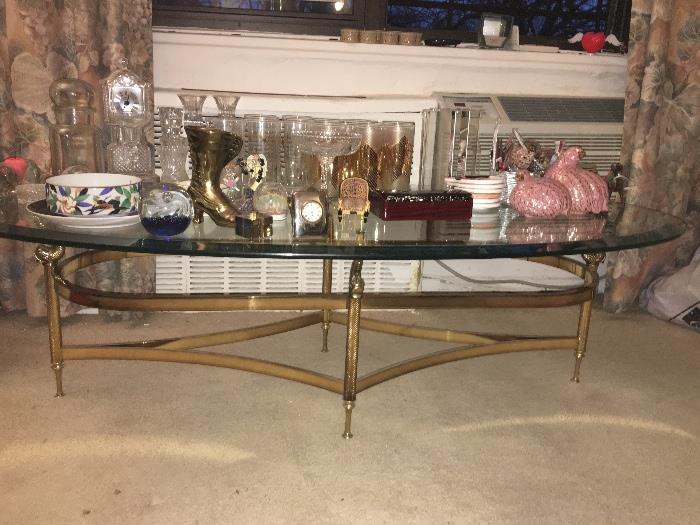 Gorgeous glass coffee table