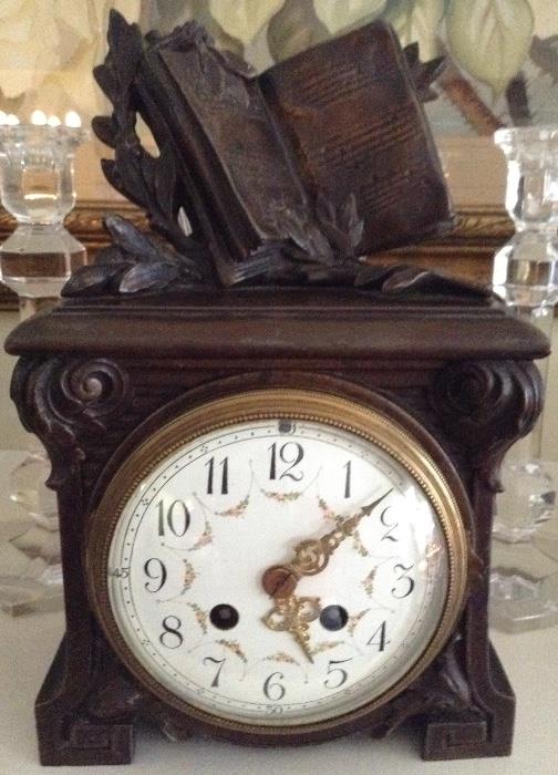 Bronze Mantle Clock