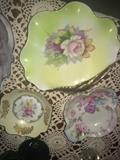 Floral china dishes