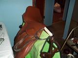 Lancer English Leather riding saddle